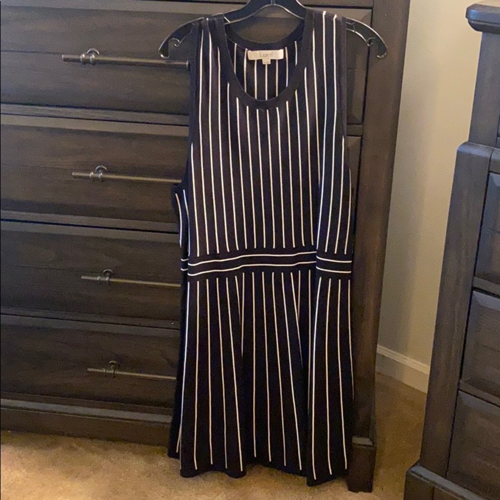 Loft striped dress